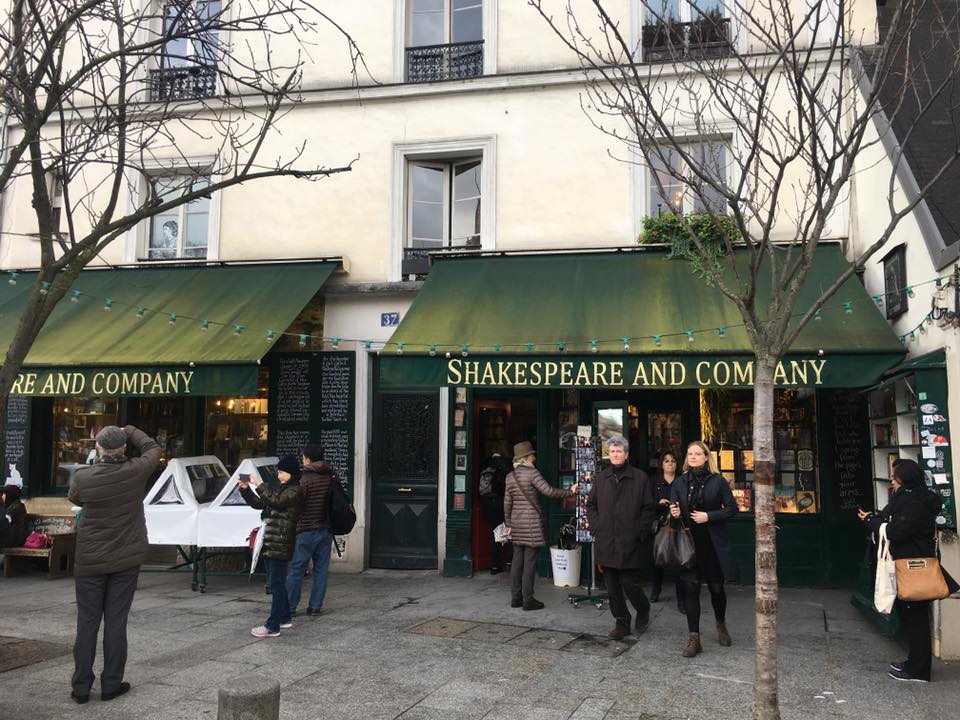 Shakespeare and Company Bookstore