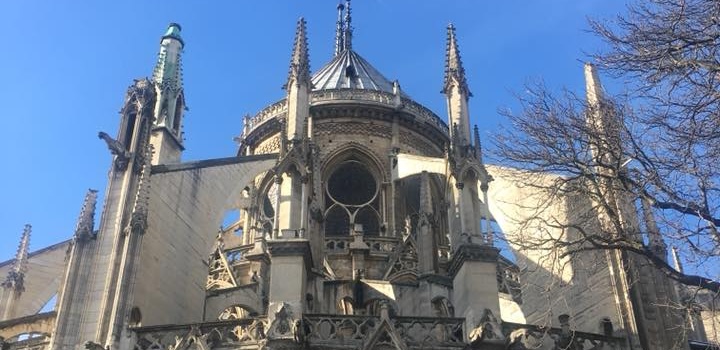 Notre-Dame Cathedral's Flying Buttresses