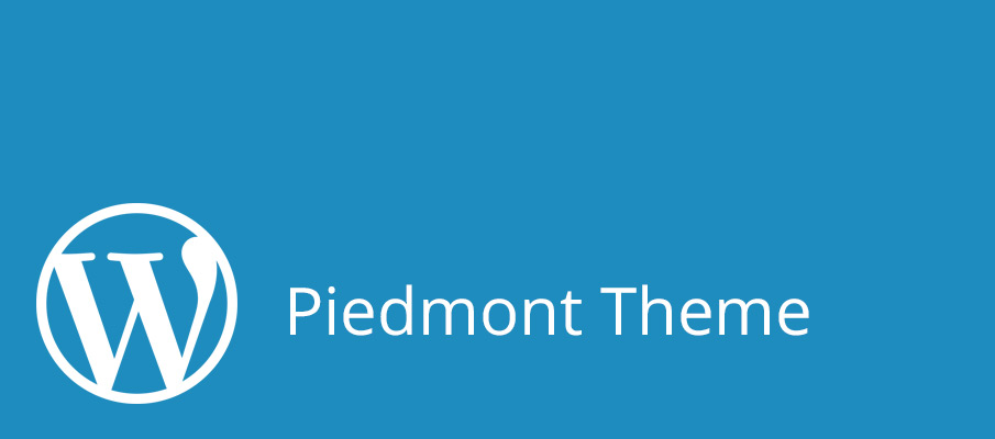 Piedmont Theme now on WordPress.org